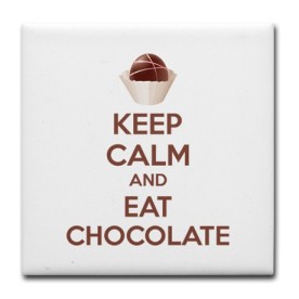keep_calm_and_eat_chocolate_tile_coaster